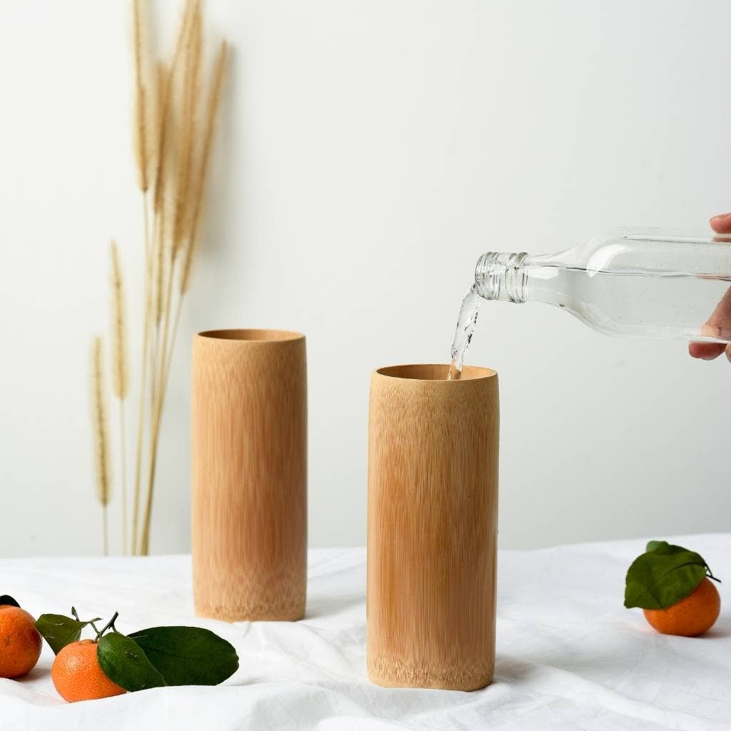 Bamboo Cup - Plasticvrije houten bamboe cup (500ml)
