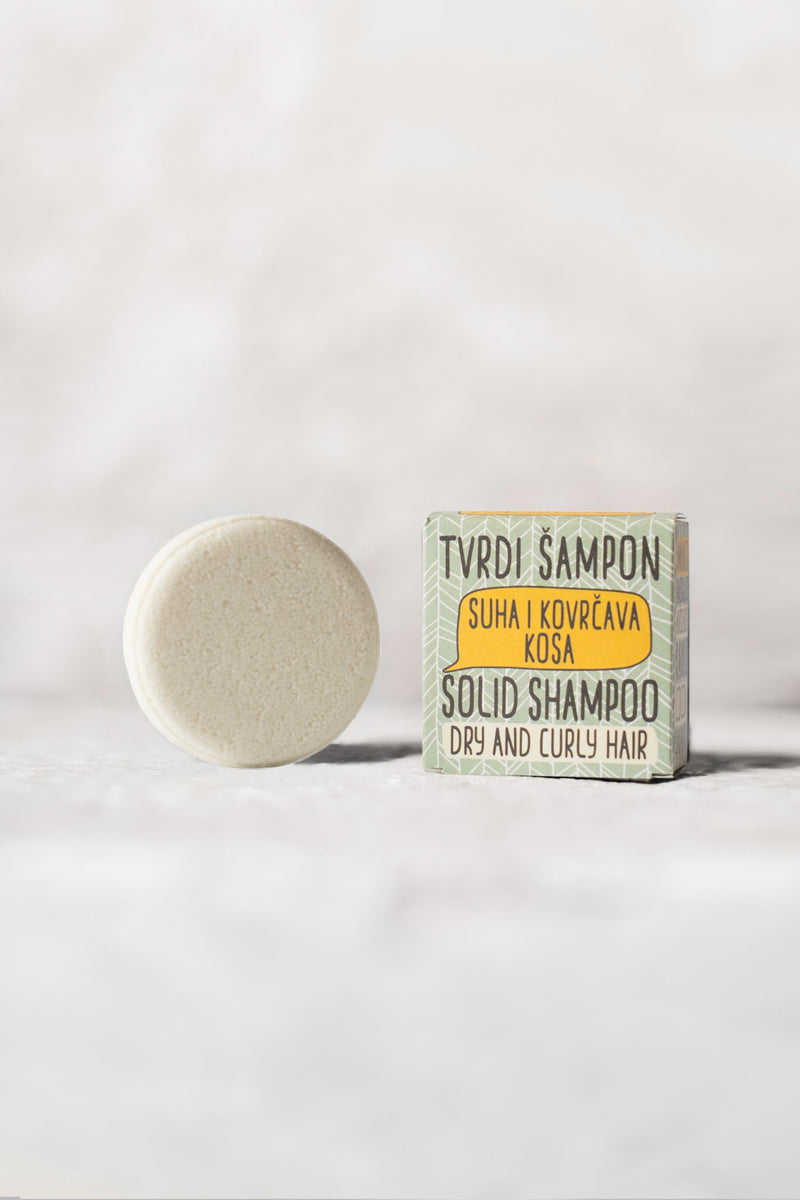 Shampoo voor Droog en krullend haar [mangoboter & avocado] 60gr