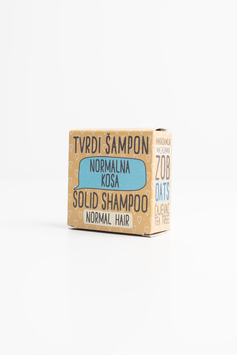 Shampoo voor normaal haar [Havermout, Macadamia & Cacaoboter] 60gr